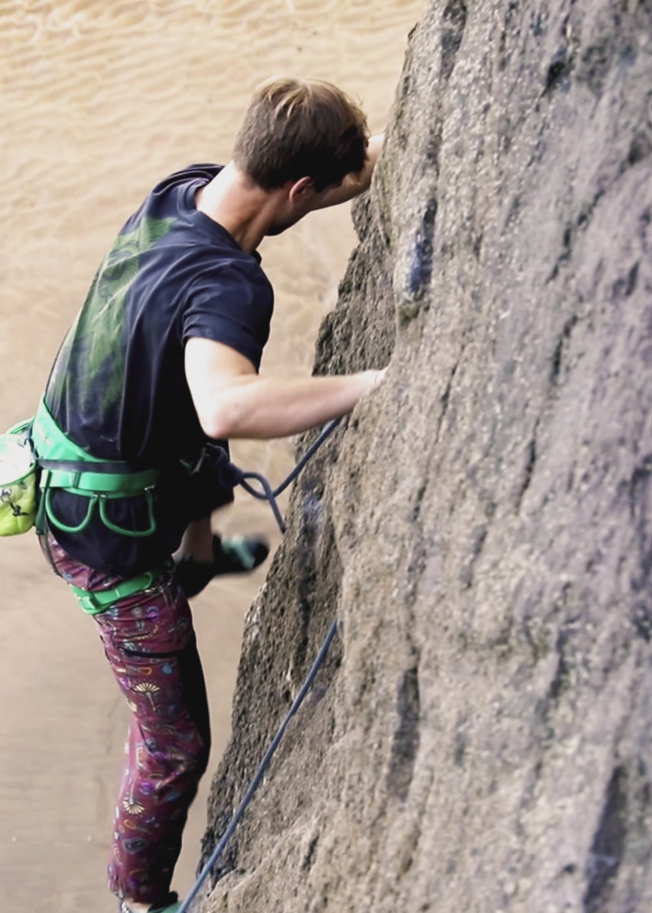 HIRO light made for outdoor summer adventures including rock climbing and scrambling. M